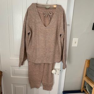 Anthropologie Sweater Set